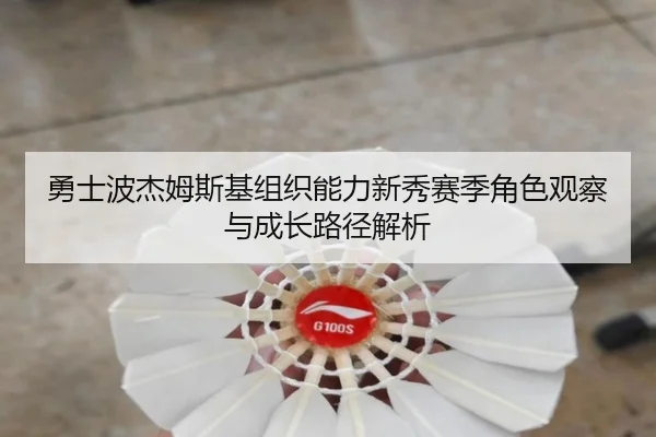 勇士波杰姆斯基组织能力新秀赛季角色观察与成长路径解析